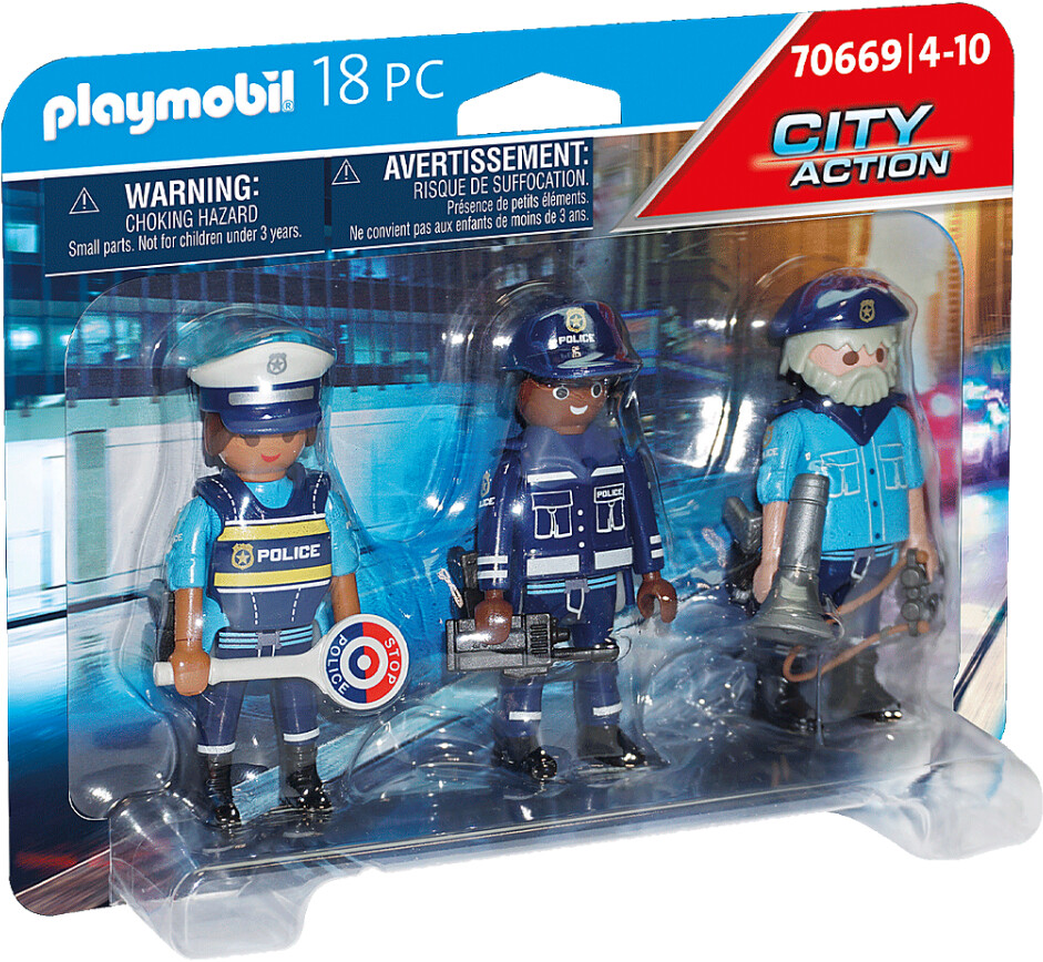 Playmobil Llavero Set 70648 Oficial de Policía Policía Regalo NUEVO