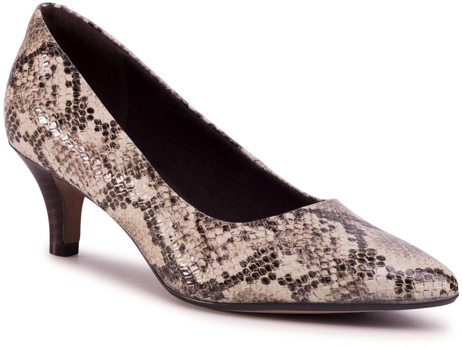 Clarks Linvale Jerica snake brown