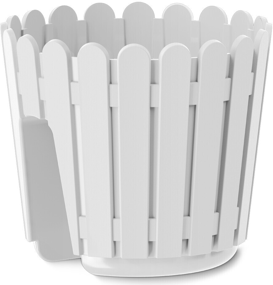 Emsa Landhaus Original railing pot Ø 30 cm white