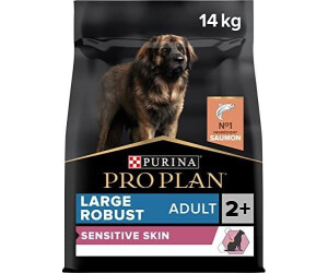 Purina Pro Plan Large Robust Adult Sensitive skin croquettes pour chien saumon 14 kg au meilleur prix sur idealo