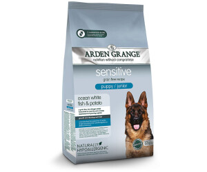 Buy Arden Grange Economy Packs 2 x 12kg Puppy Junior Sensitive Ocean White Fish Vegetables from 59.90 Today Best Deals on idealo