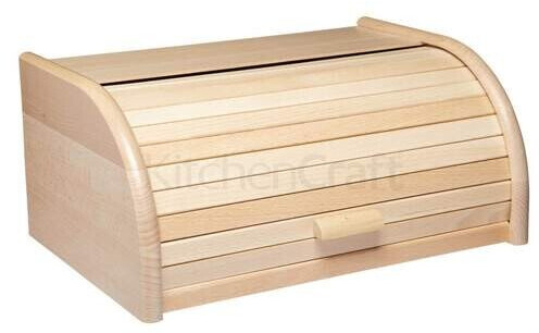 Kitchen Craft Beechwood Bread Bin