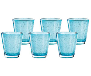 Leonardo Burano Becher Wasserglas Trinkglas Trinkbecher Glas Basalto Grau 230 ml 