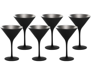 Stölzle ELEMENTS Cocktailschale Schwarz-Silber 6er Set ab 59,00 € |  Preisvergleich bei