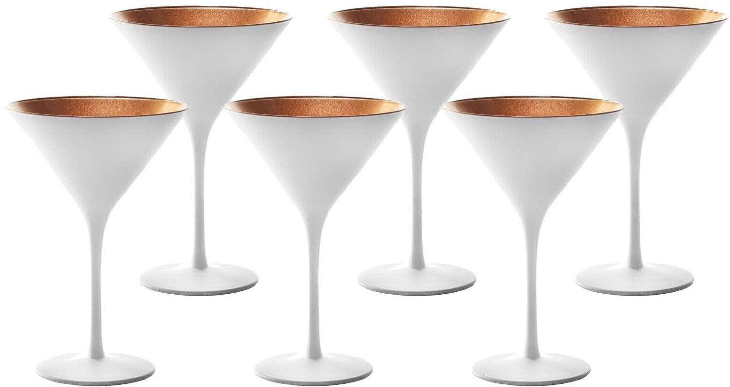 Stölzle ELEMENTS Cocktailschale | € Set Preisvergleich ab bei 6er Weiß-Bronze 49,95