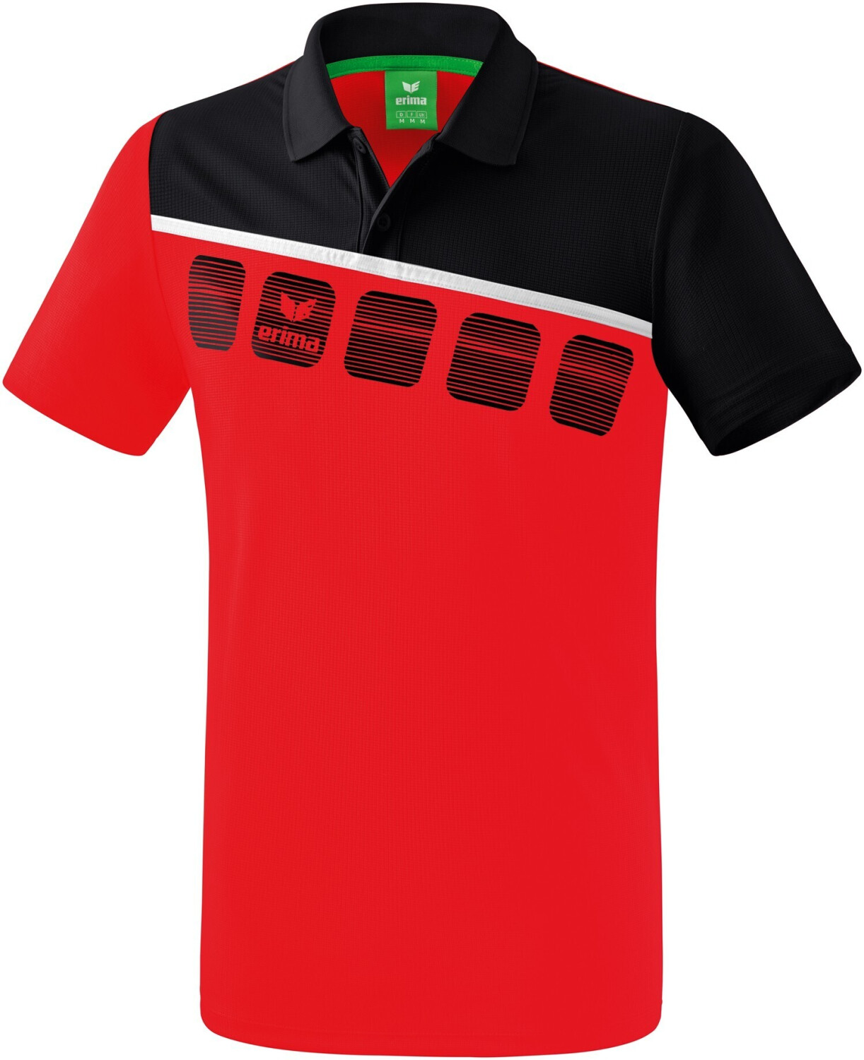 Erima 5-C Function Polo Men black/red/white