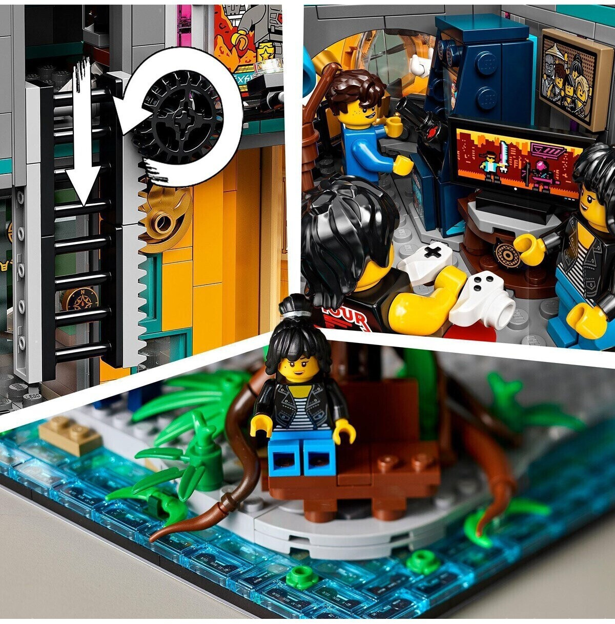Best Buy: LEGO Ninjago NINJAGO City Gardens 71741 6332523