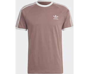 Adidas originals 3 stripes tee - t-shirt z nadrukiem outlet