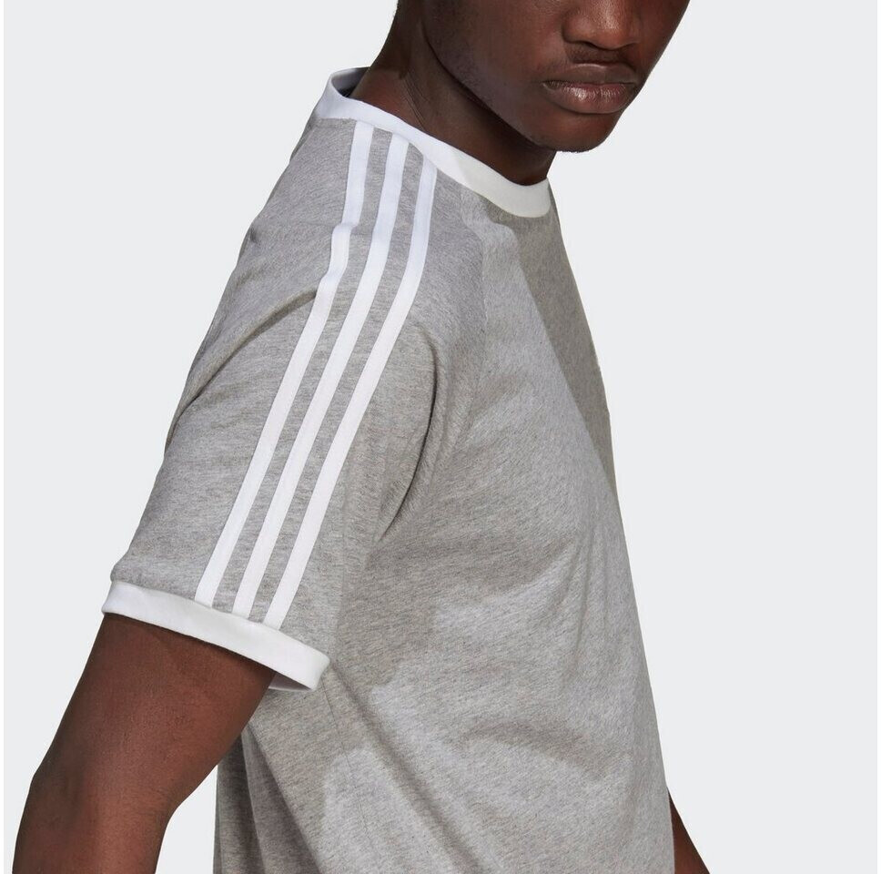 Adidas Adicolor Classics 3-Stripes T-Shirt medium grey heather au meilleur prix sur idealo.fr