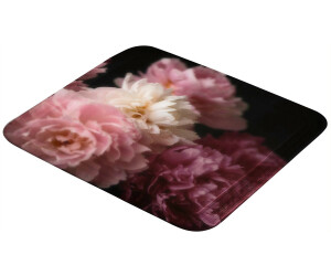 55x55cm Duschmatte Duschwanneneinlage mit Blumen von Kleine Wolke ROSALIE 