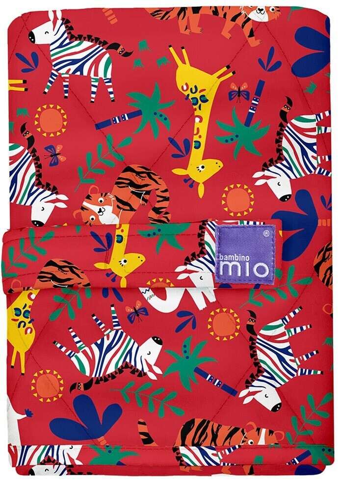 Bambino Mio Changing Pad safari party red