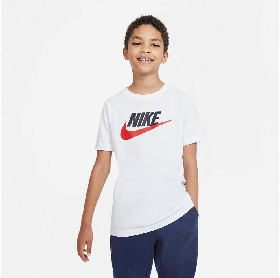 Nike Sportswear € Preisvergleich | Older Kids\' bei white/red/black (AR5252) TShirt ab 10,99