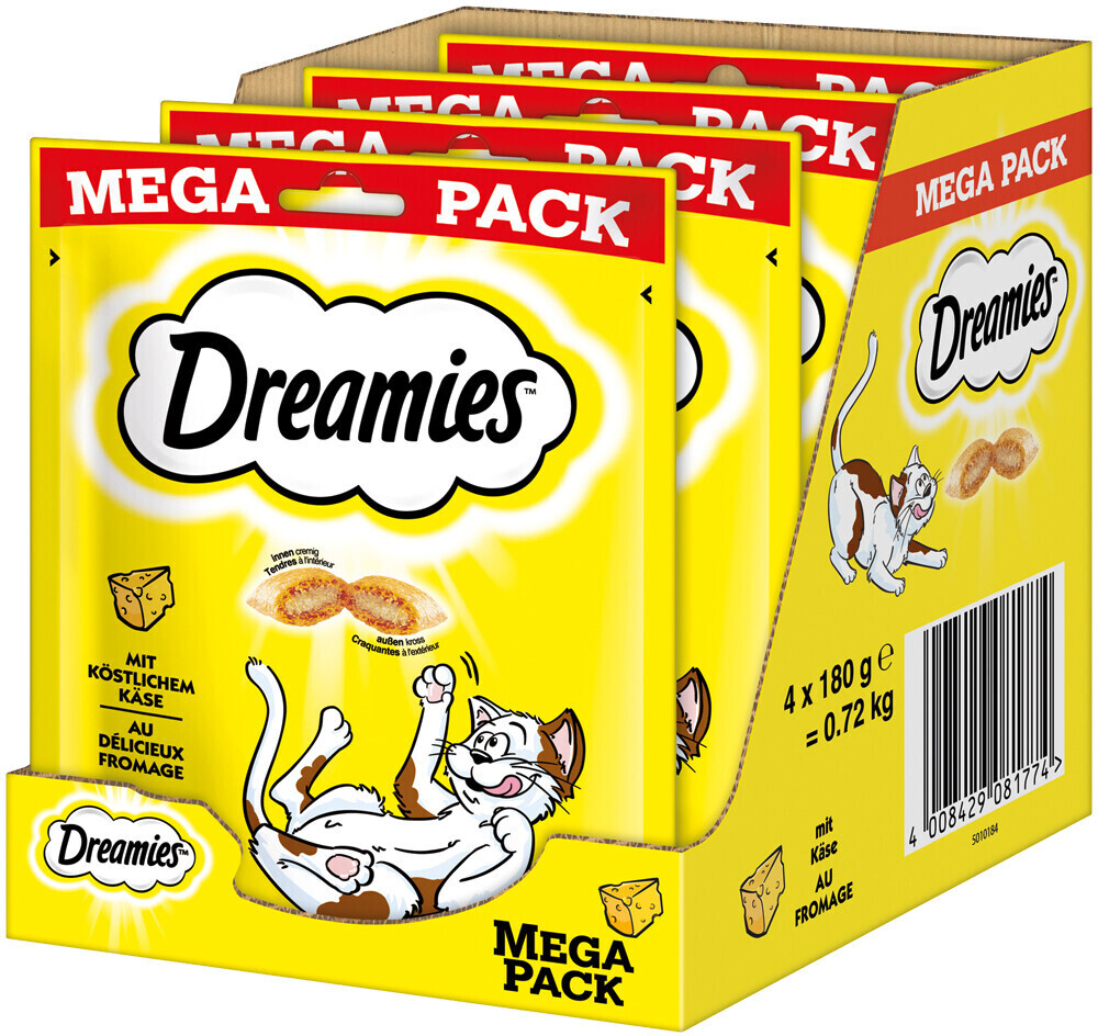Dreamies au fromage (4x 180g)