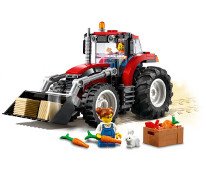 LEGO 60287 City Traktor Spielzeug Bauernhofset mit Hasenfigur für ab 5-jährige
