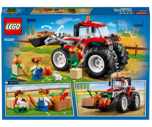 LEGO 60287 City Traktor Spielzeug Bauernhofset mit Hasenfigur für ab 5-jährige