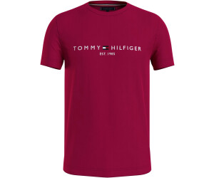 Tommy Hilfiger Logo Slim Fit Jersey T Shirt MW0MW11797 au meilleur prix sur idealo