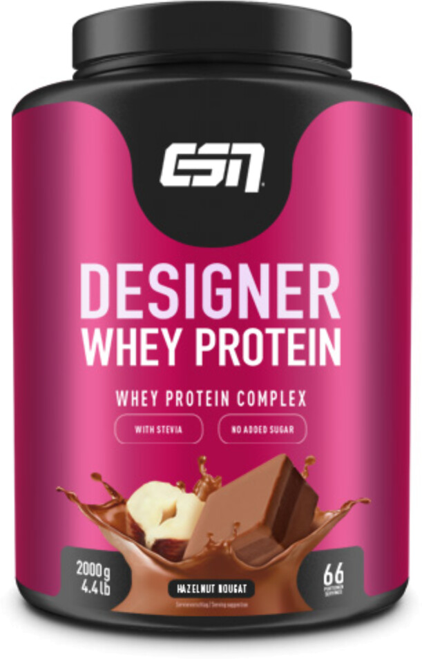 ESN Designer Whey Protein 2000g Hazelnut Nougat ab 44,91