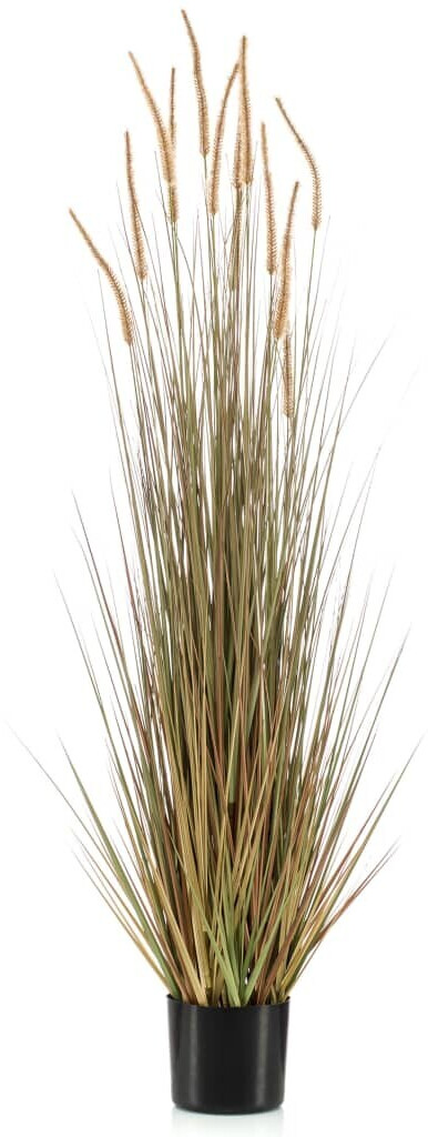 Emerald Herbe de sétaire artificielle avec pot - 150 cm