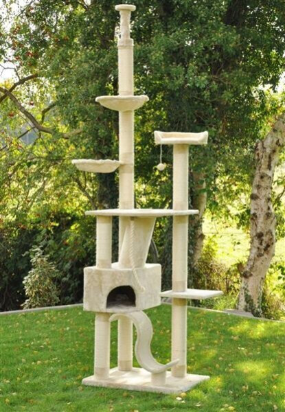 Nanook Cat tree Sigurd 7 77x56x256cm