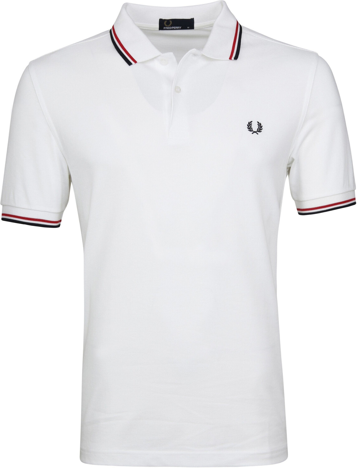 Fred Perry M3600 white/bright red/navy