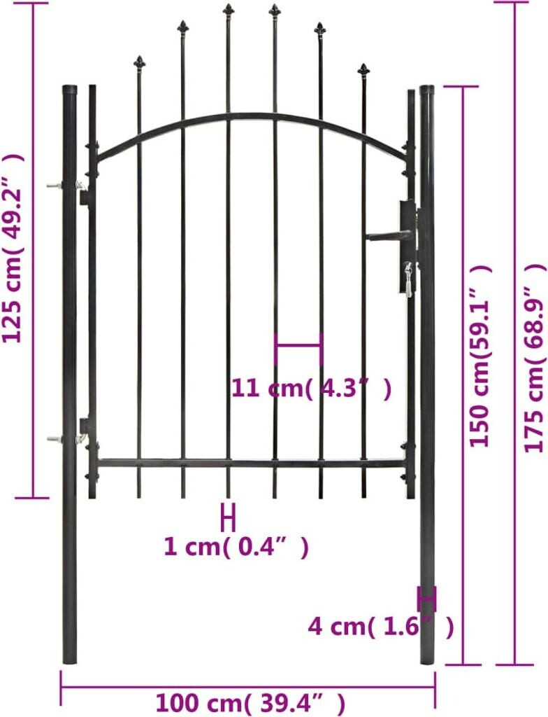 vidaXL vidaXL 100 x 175 cm (143059) - view 6