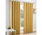 Enhanced Living Vogue Thermal Curtains, Ochre (229 x 229cm)