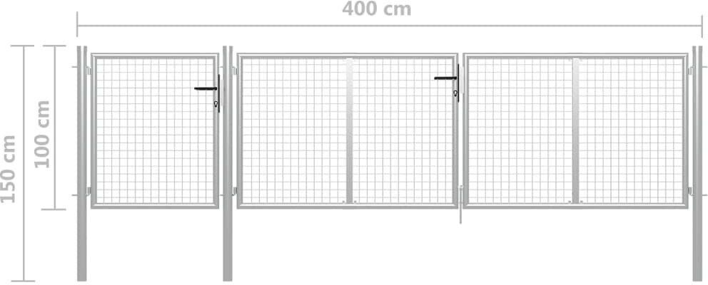 VidaXL 400 x 100 cm (144347)