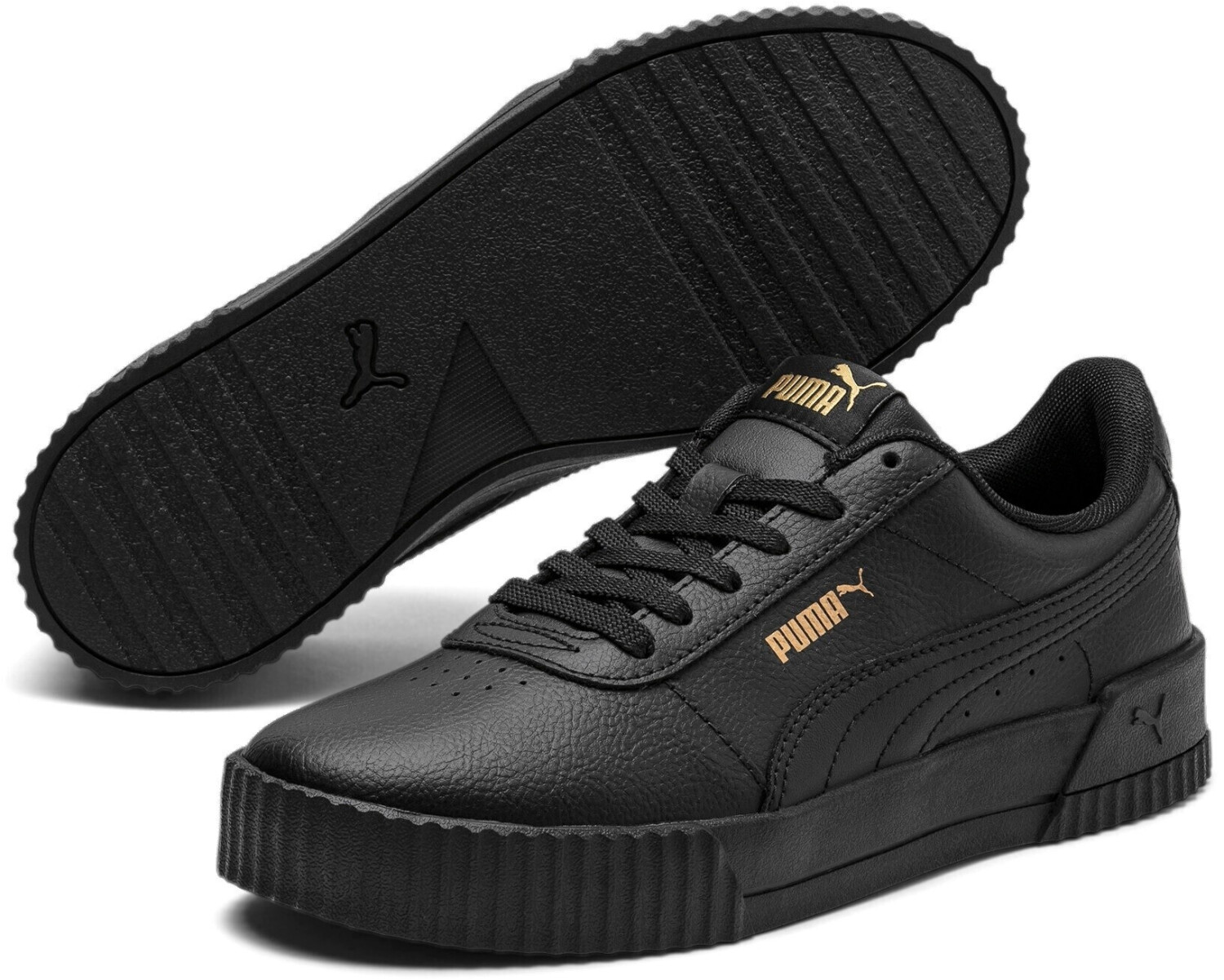 puma carina black and pink
