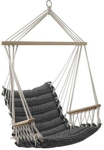 Hespéride Hamac chaise Jinja noir