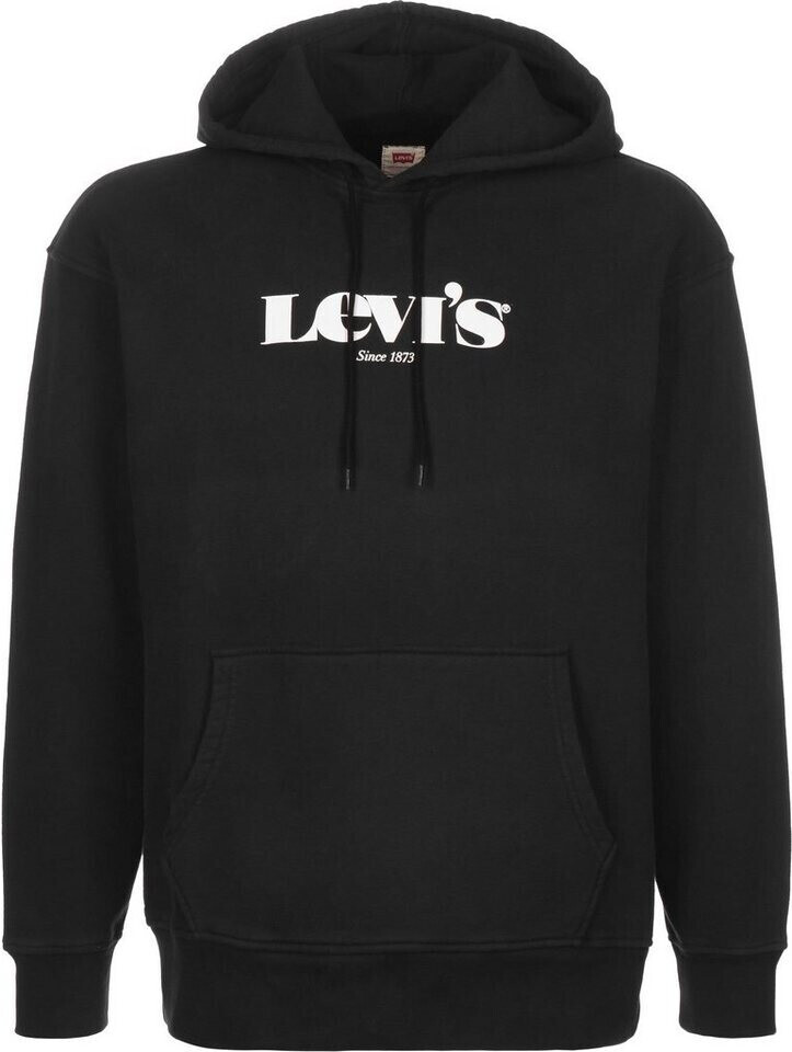 Levi's Relaxed Graphic Graphic Serif Hoodie (38479) caviar black ab 34,00 â¬ | Preisvergleich bei