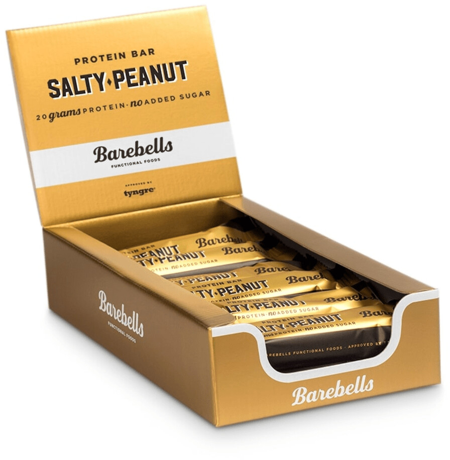 Barebells Protein Bar - White Salty Peanut (12x55g), Wholesale Barebells
