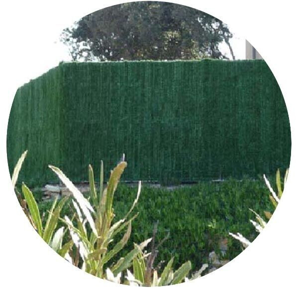 Homemaison Haie végétale artificielle 126 brins vert thuyas 1,20m x 3m