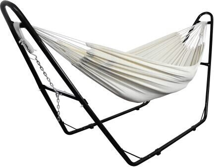 Todeco Hamac double avec support beige