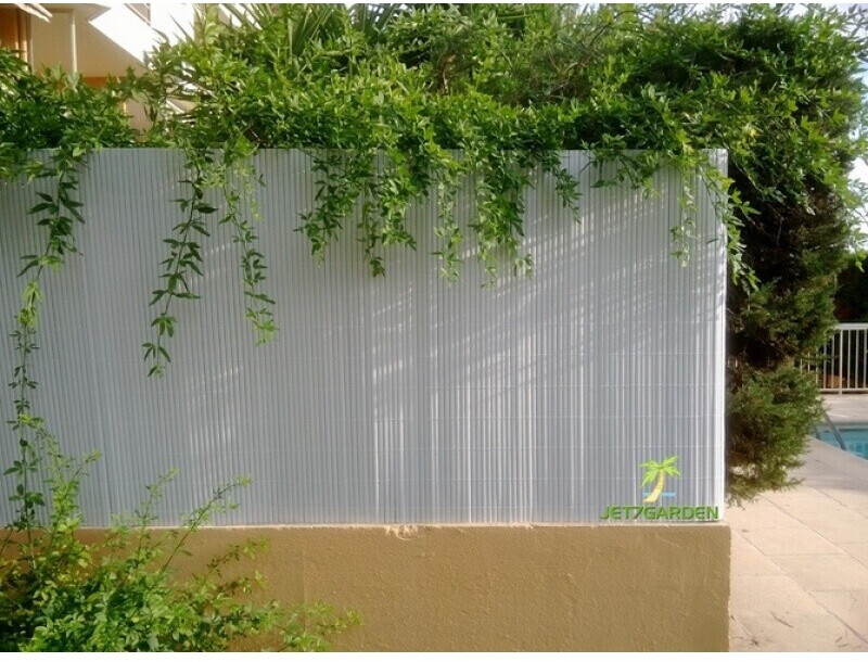 Homemaison Canisse PVC blanc double face 1,80m x 3m
