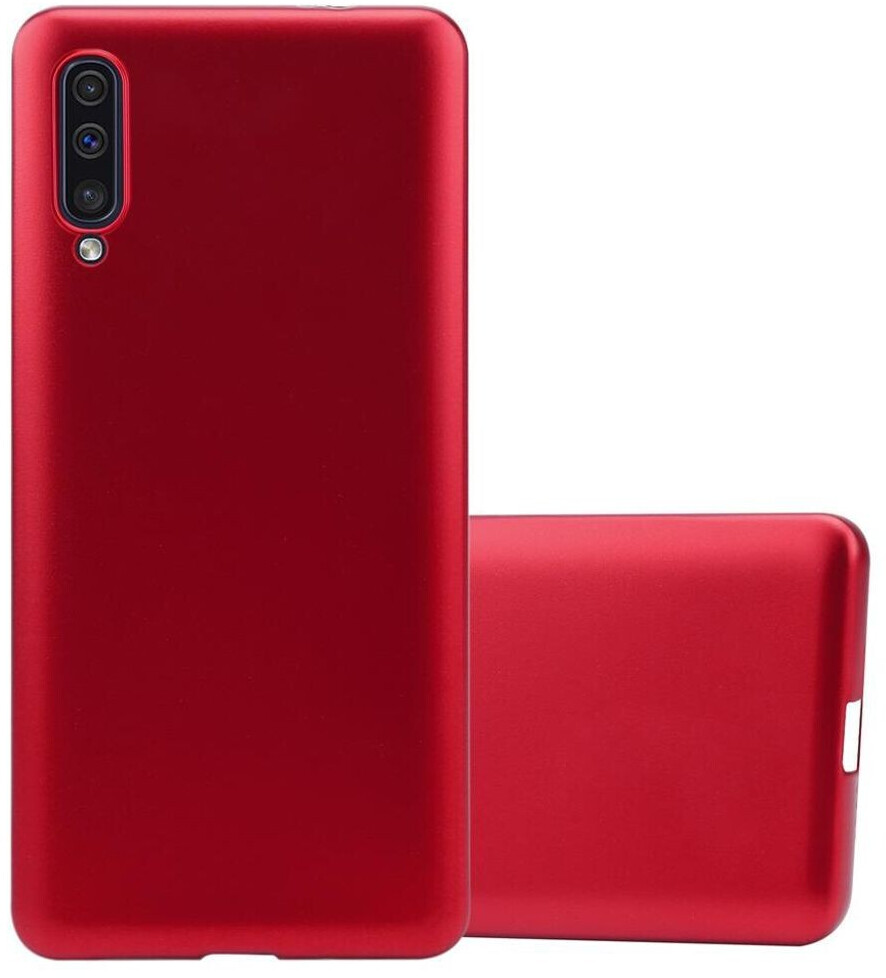 Cadorabo Hülle for Samsung Galaxy A50 in METALLIC red