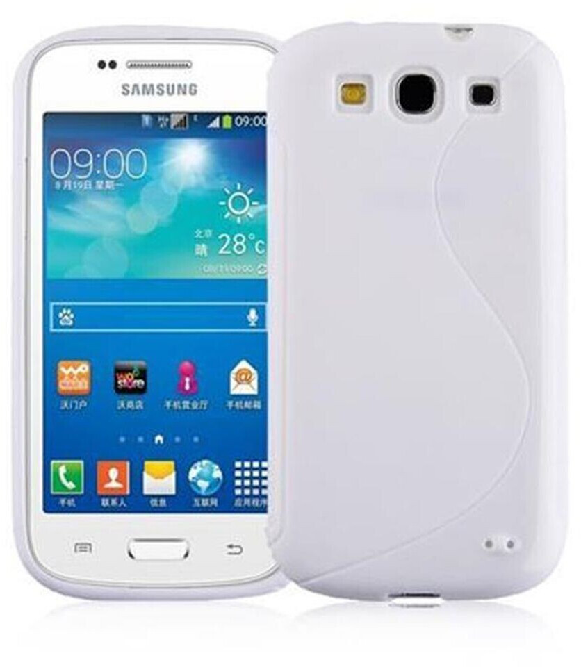 Cadorabo Hülle for Samsung Galaxy TREND 3 in MAGNESIUM White