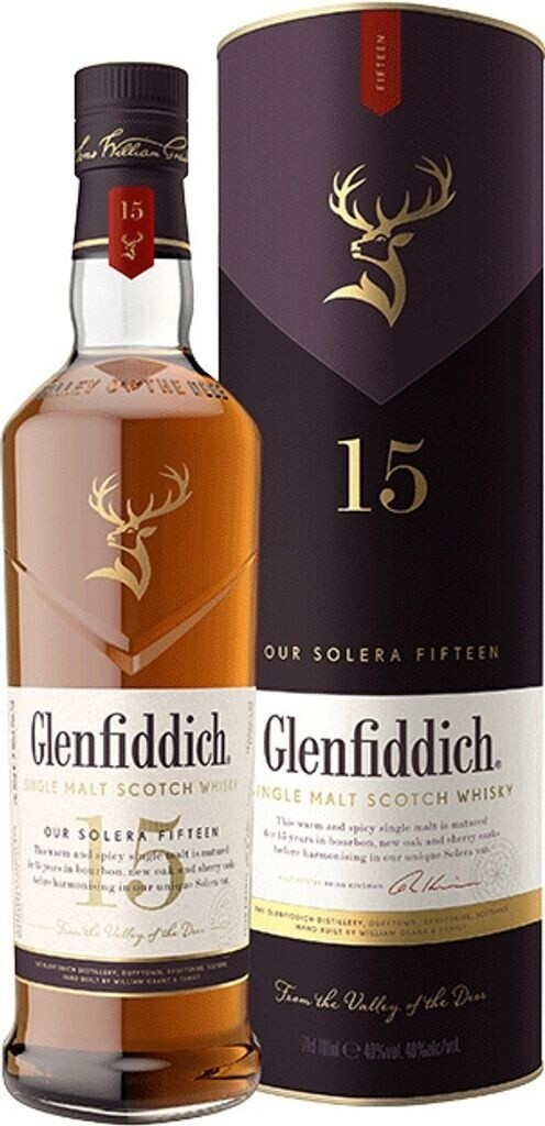 Glenfiddich 15 Years Our Solera Fifteen 0,7l 40% (New Design)