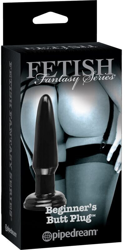 Pipedream Butt Plug Black for Beginners