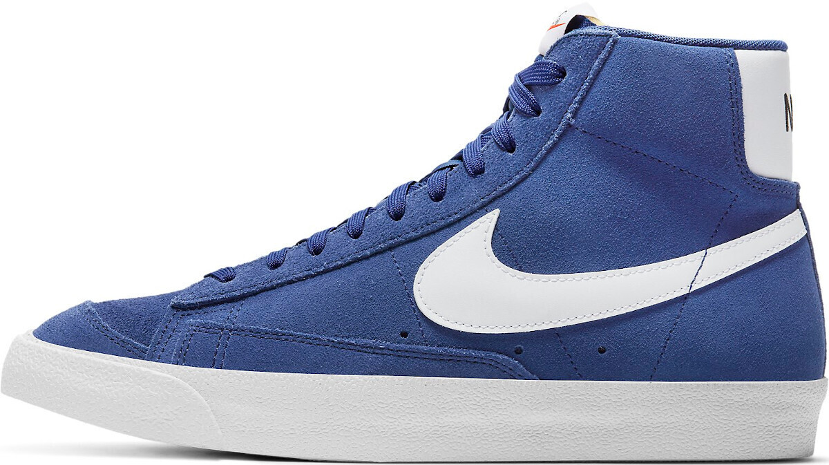 nike blazer blue suede