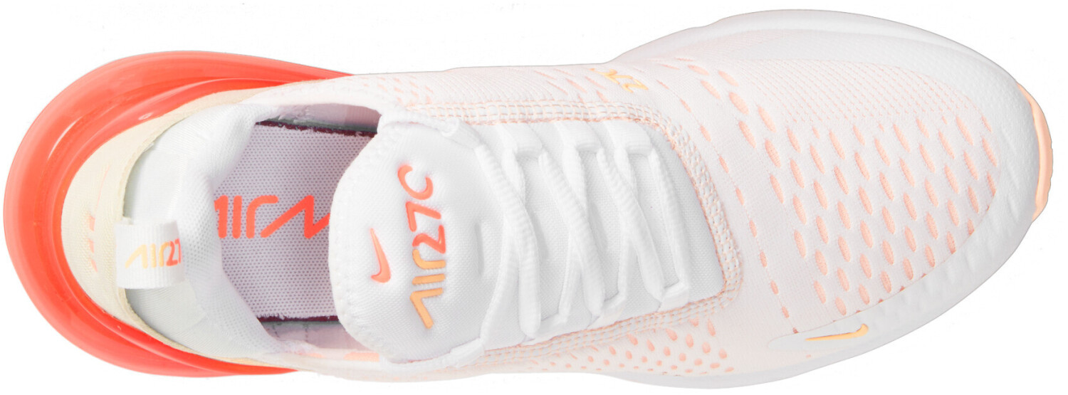 Buy Nike Air Max 270 Women white/crimson tint/pearl white/bright mango from Â£117.00 (Today 