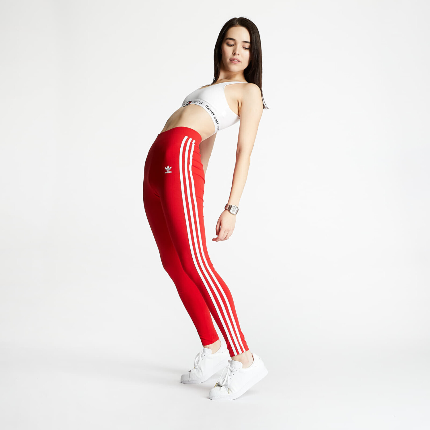 Preisvergleich | Classics 3-Stripes Adidas ab bei 28,95 Leggings € scarlet Adicolor