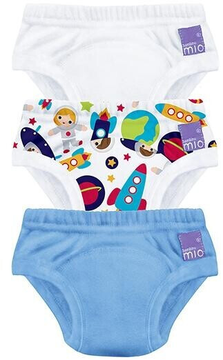 Bambino Mio Potty training pants pack of 3 (2-3 Years) boy mixed from space