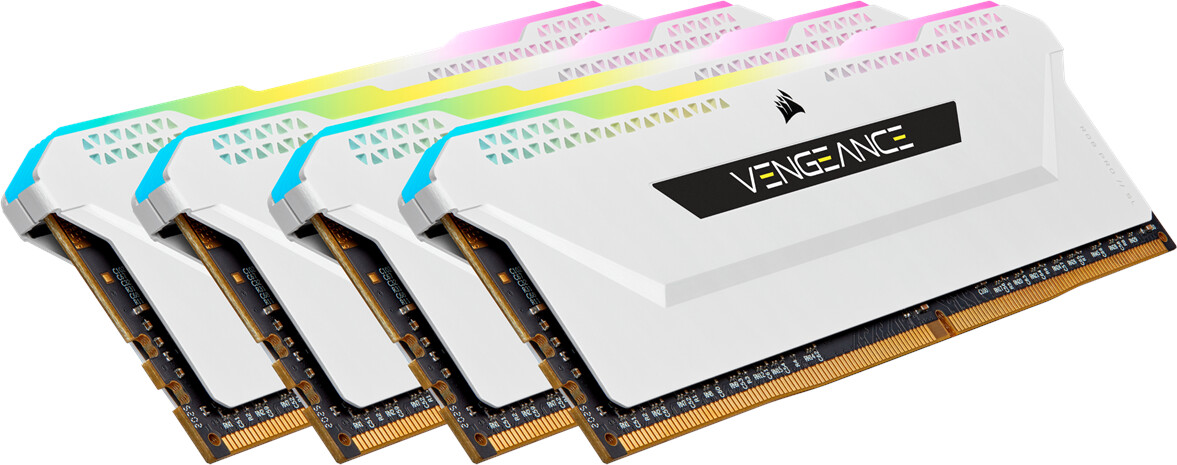 Corsair vengeance rgb pro white 3200 clearance
