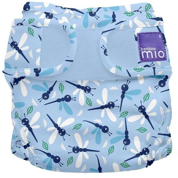 Bambino Mio mioduo diaper covers Size 2 dragonfly in twilight