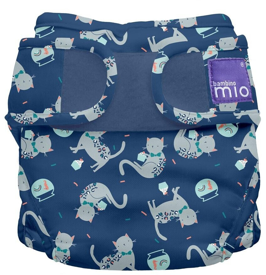 Bambino Mio mioduo diaper covers Size 2 confetti cat