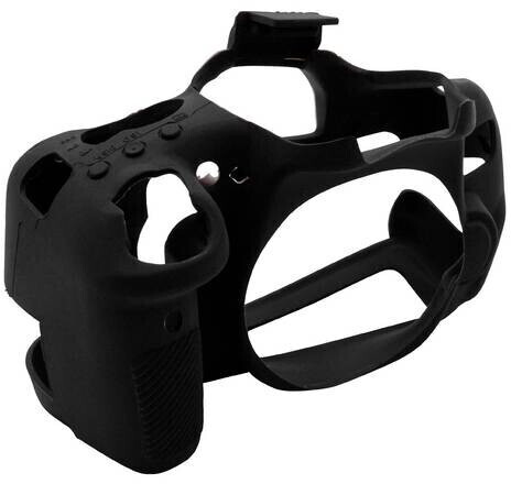 vhbw Silicone Case (Canon EOS 750D) Black