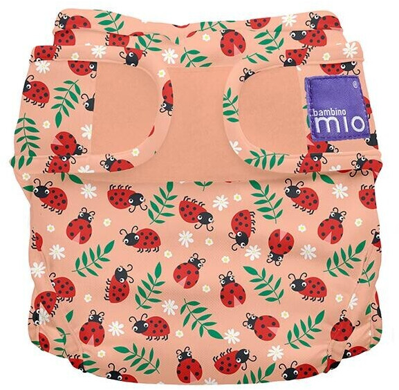 Bambino Mio mioduo diaper covers Size 2 warm hearted ladybug