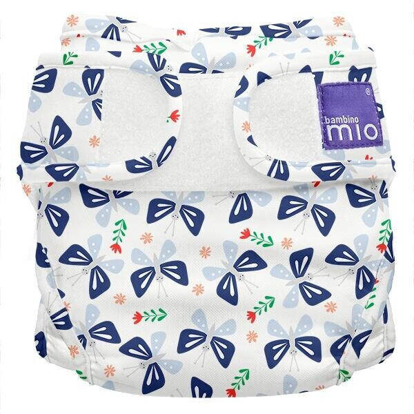 Bambino Mio mioduo diaper covers Size 2 butterfly flower