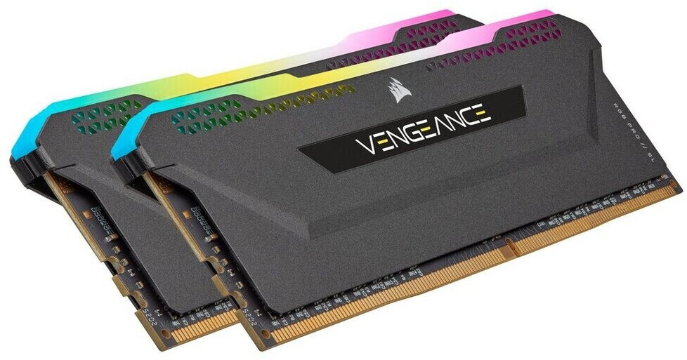 Corsair Vengeance RGB Pro SL Kit 32 Go DDR4 3200 CL16 CMH32GX4M2Z3200C16 au meilleur prix sur idealo