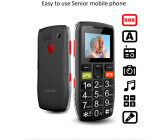 artfone Teléfonos Móviles para Mayores Mayores con SOS botón,CS181 Senior,  Fácil de Usar Celular para Ancianos, Sistema Sencillo, Excelente Textura